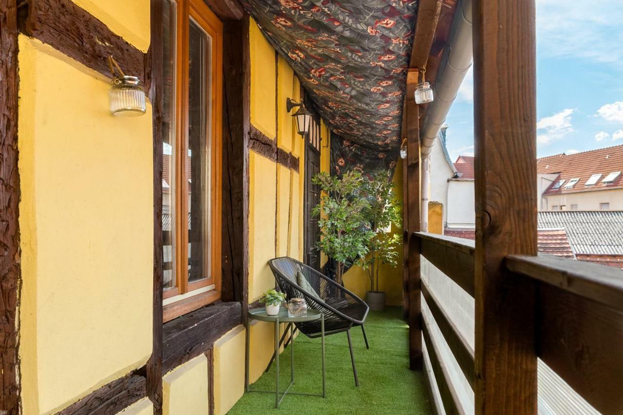 Appartement Pandore - Colmar City Center - Balcony Buitenkant foto